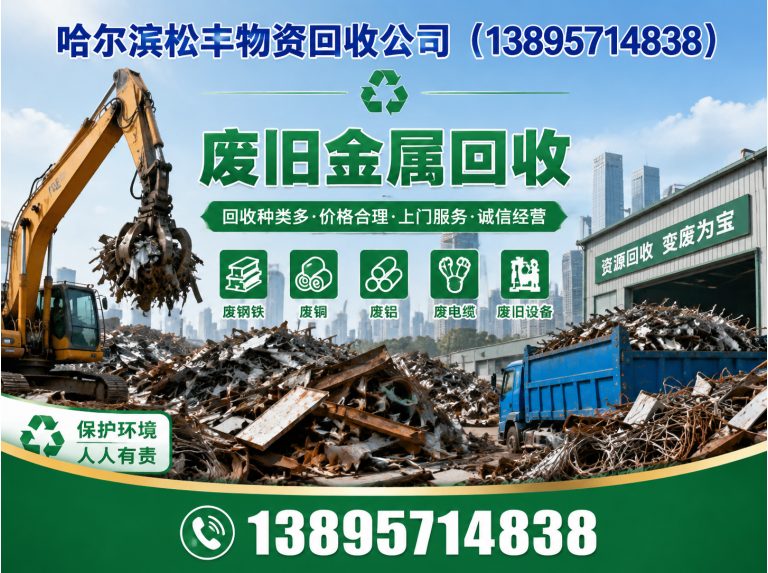 尚志市废旧金属回收展示图